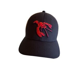 Black Mesh Lobster Hat By Mate Provincetown Adjustable‎